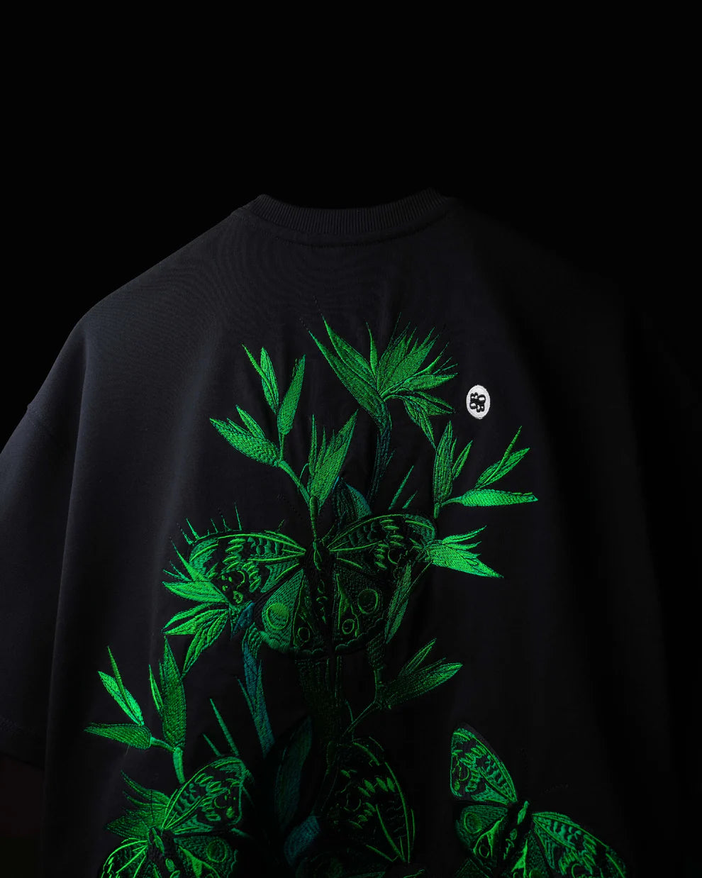 Grey Emerald Wings T-Shirt